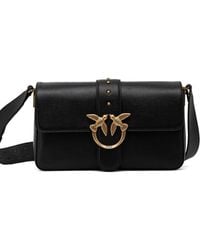 Pinko - Love Bag Slouchy Leather Crossbody Bag - Lyst