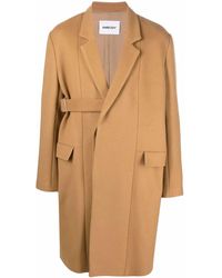 Ambush - Belted Virgin Wool-Blend Coat - Lyst