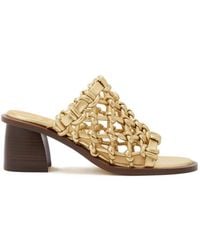 Odissi - Nour Braided-Vamp Sandals - Lyst