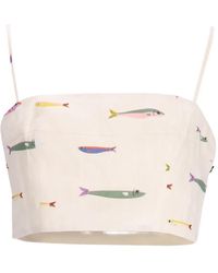 STAUD - Top Con Tirantes Finos - Lyst