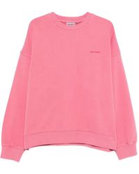 Carhartt - Benton Logo-Embroidered Sweatshirt - Lyst