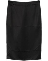 N°21 - Zip-Fastening Midi Skirt - Lyst