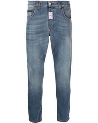 Philipp Plein - Jeans skinny con applicazione logo - Lyst