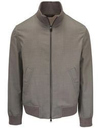 Brioni - Zip-Up Jacket - Lyst