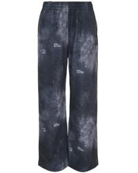 we11done - Distressed Tie-Dye Track Pants - Lyst