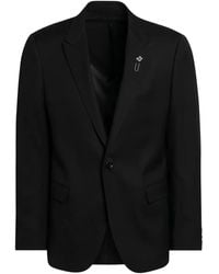 Lardini - Single-Breasted Single-Button Blazer - Lyst