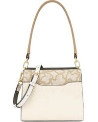 Tous - Embossed-Logo Leather Shoulder Bag - Lyst