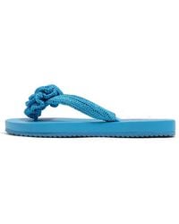 Bimba Y Lola - Crochet Flower Flip-Flops - Lyst