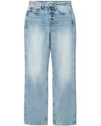 RE/DONE - Vaqueros holgados de talle alto - Lyst