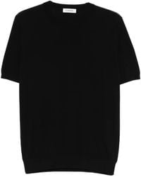 Kangra - Cotton Short-Sleeve Sweater - Lyst