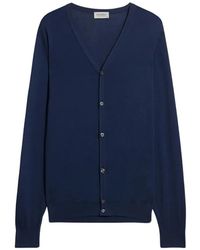 Fortela - Whitchurch Buttoned Ribbed Cardigan - Lyst