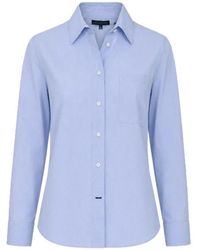 Patrick Assaraf - Striped Long-Sleeve Shirt - Lyst