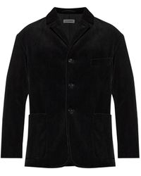 Jil Sander - Corduroy Button-Up Blazer - Lyst