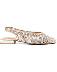 Gioseppo - Maipo Woven Slingback Flat Pumps - Lyst