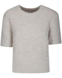 Samsøe & Samsøe - Sajeanne Short-Sleeve Sweater - Lyst