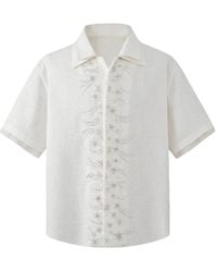 BIRTH OF ROYAL CHILD - Hexa Layered Embroidered Shirt - Lyst