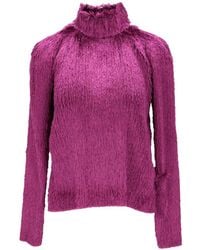 Tom Ford - Fringed High-Neck Top - Lyst