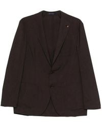 Sartoria Latorre - Blazer En Laine À Simple Boutonnage - Lyst