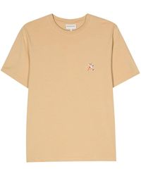 Maison Kitsuné - T-shirt en coton à motif renard - Lyst