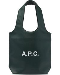 A.P.C. - Ninon Shopper mit Logo-Print - Lyst