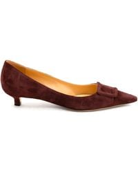 Francesco Russo - 30Mm Buckle Pumps - Lyst