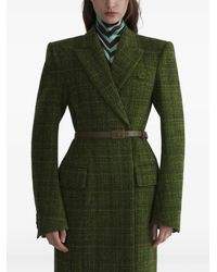 Mugler - Midi Tailoring Coat - Lyst