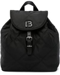 Bimba Y Lola - Logo-lettering Quilted Backpack - Lyst