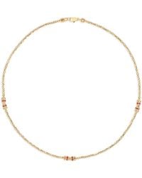 Officina Bernardi - 18Kt Ruby Moon Necklace - Lyst