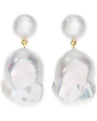 Sophie Bille Brahe - Venus パール ピアス 14kイエローゴールド - Lyst