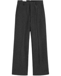 Ami Paris - Pantalones de vestir a rayas diplomáticas - Lyst