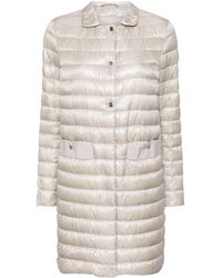 Herno - Quilted Down Coat - Lyst