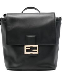 Fendi - Leather Backpack - Lyst