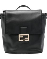 Fendi - Small Leather Backpack - Lyst