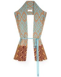 Dries Van Noten - Jacquard Wool Scarf - Lyst