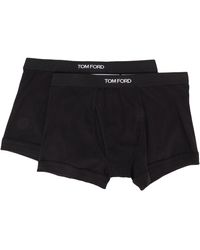 Tom Ford - Shorts-Set mit Logo-Bund - Lyst