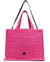 Patou - Shopper Aus Bast - Lyst