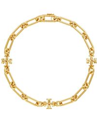 Tory Burch - Roxanne Chain-link Necklace - Lyst