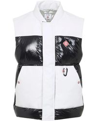 CASABLANCA - Logo-Patch Down Vest - Lyst
