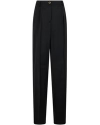 Moschino - Straight Plooibroek - Lyst