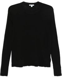 James Perse - Long-Sleeves Cropped Top - Lyst