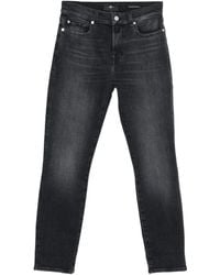 7 For All Mankind - Jeans Met Effect - Lyst