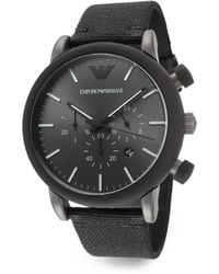 Emporio Armani - Montre Chronographe Luigi Mm - Lyst