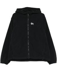 Stussy - Hooded Zip Jacket - Lyst