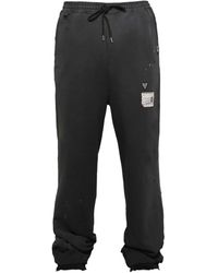 Maison Mihara Yasuhiro - Distressed Track Pants - Lyst