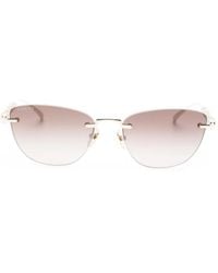 Gucci - Rimless Sunglasses - Lyst