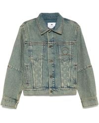 Marine Serre - Moon Laser Denim Jack - Lyst