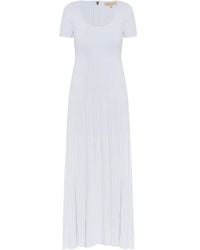 MICHAEL Michael Kors - Geripptes Midikleid - Lyst