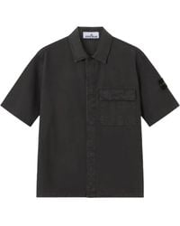 Stone Island - Mini Bellows Pocket Shirt - Lyst