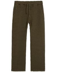 Oas - Ayora Waffle-Knit Trousers - Lyst