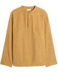 Lemaire - Chemise Vareuse À Fronces - Lyst
